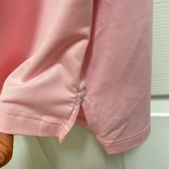 New Peter Millar Summer Comfort Pink Golf Polo - Picture 6 of 10